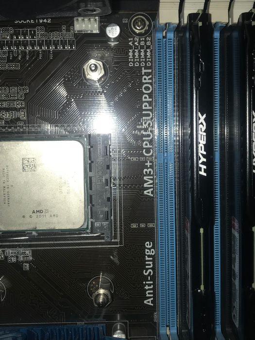 Комплект мат плата Asus M5A78L-M/USB3 AM3+процfx 6100+16GB HyperX