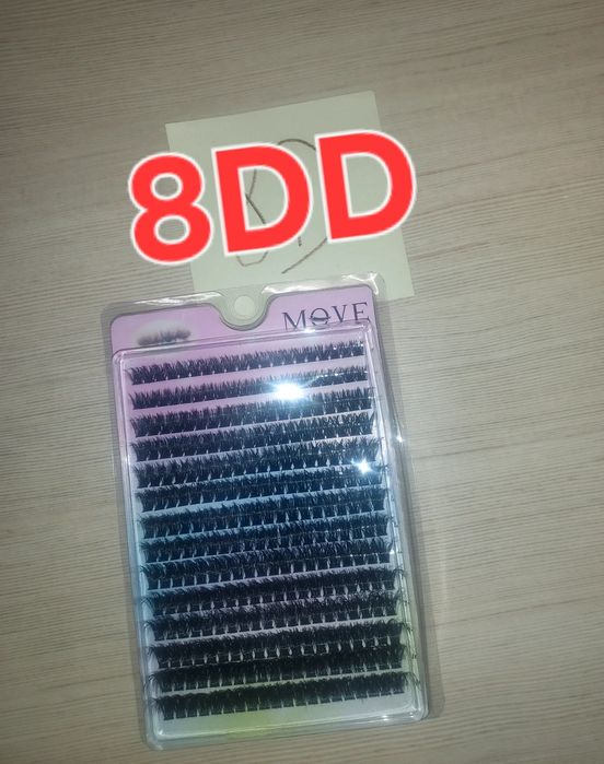 Zapas kępek do robienia rzęs #Kępki 80 DD Russia Volume #rzęsy bonding