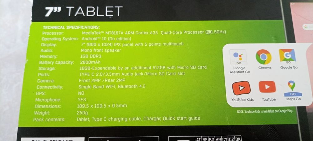 Acer ACTAB721. Як новий.