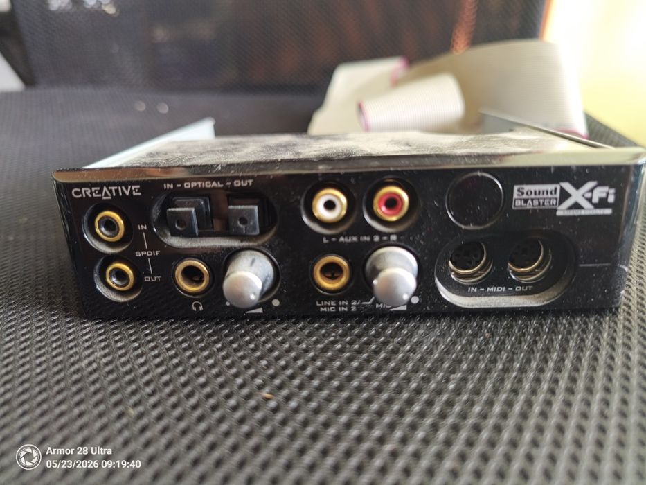 Karta dźwiękowa sound blaster X-fi