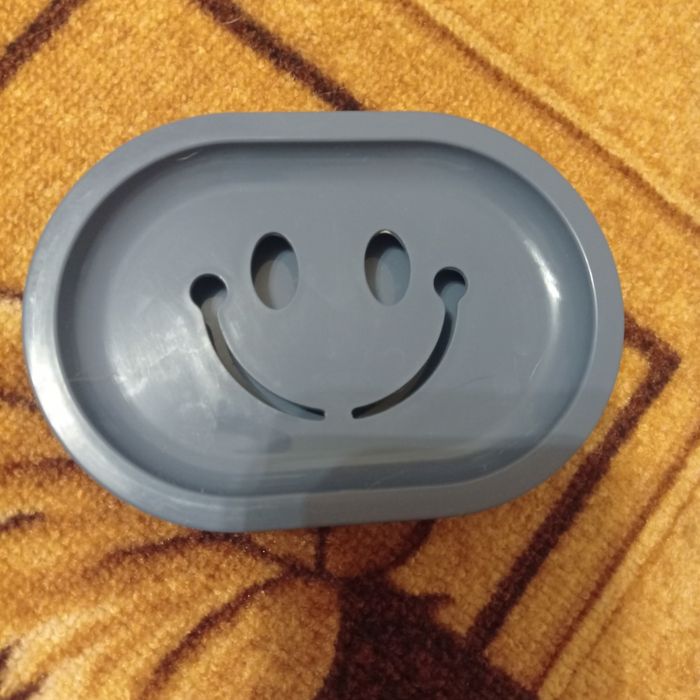 Мильниця смайлик пластик