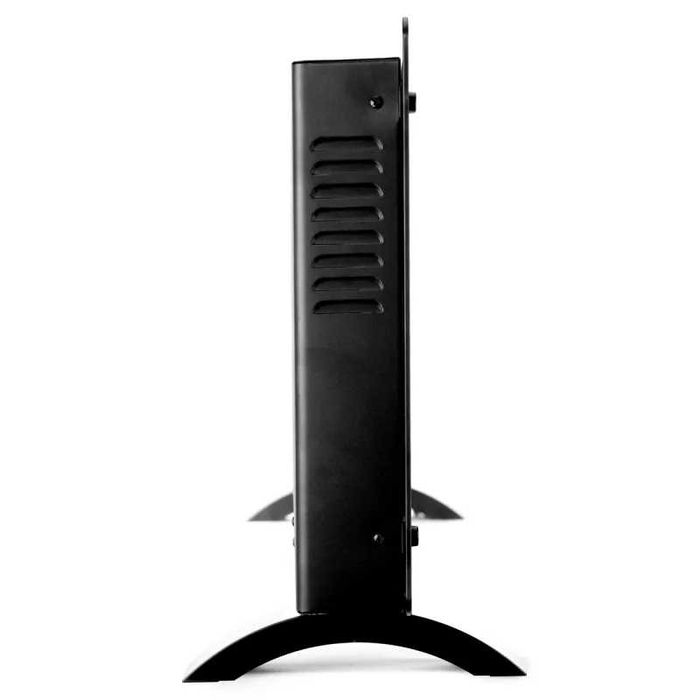 Grzejnik konwektorowy panelowy, szklany Weber 2KW- czarny/biały