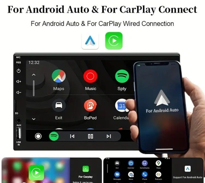 Radio MP5 Hiip cron 1din