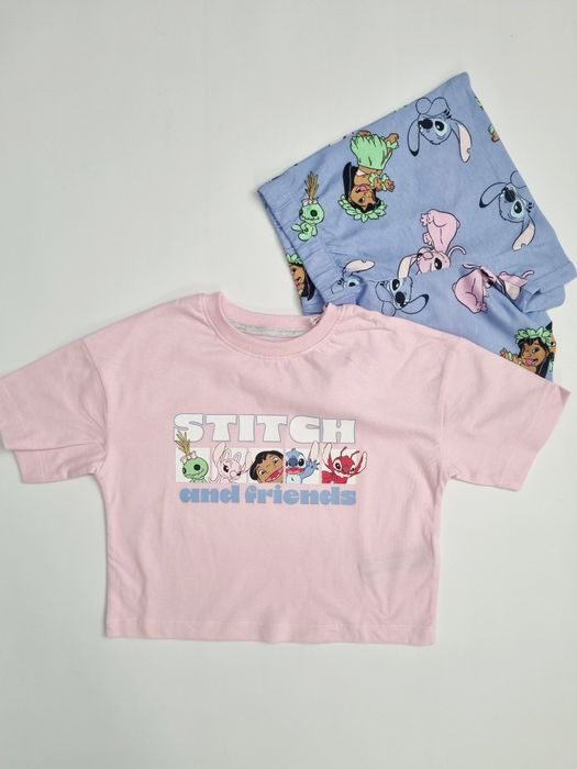 Piżamka dla dziewczynki Lilo I Stitch rozmiar 122 Nowa