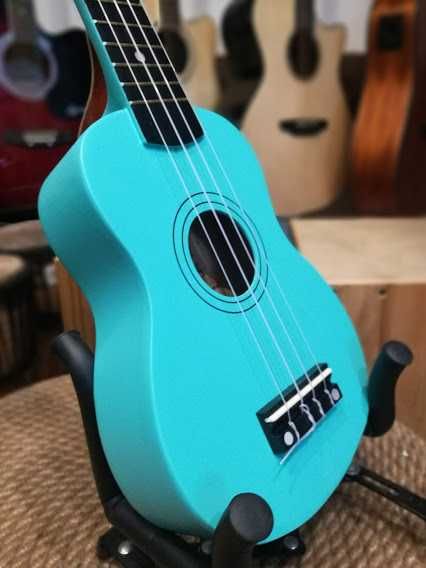 ukulele sopranowe Ever Play UK21 mint mat soprano - drewniane