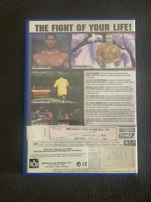WWE SmackDown! vs. Raw 2006 - Jogo PS2