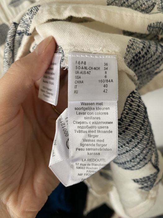 Bawełniana sukienka haftowana hafty wyszywana wzory R Studio
