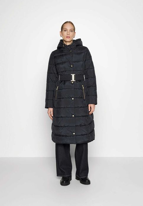 Barbour International Kurtka zimowa płaszcz czarny 34 xs s