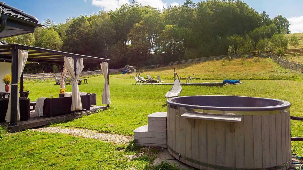 Domek Kaszuby 16 osób Sauna/balia/ferie narty