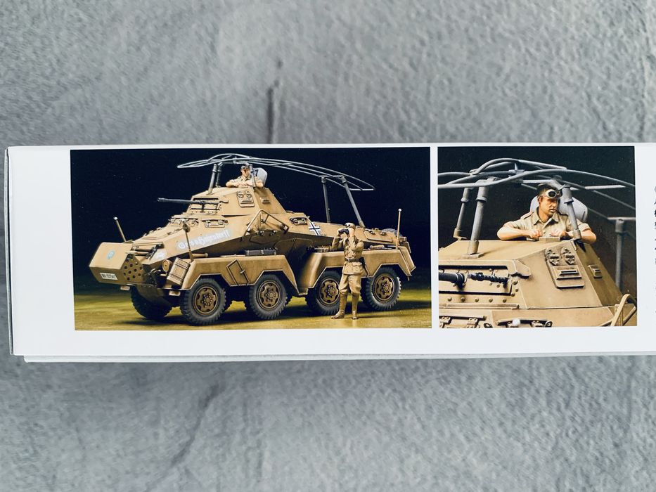 Pojazd Sd.Kfz.232 Schwerer Panzerspahwagen Afrika Korps Tamiya 35297