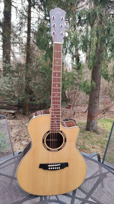 NOWA Carter AT-130SCE NL piękna gitara elektroakustyczna  Palisander !