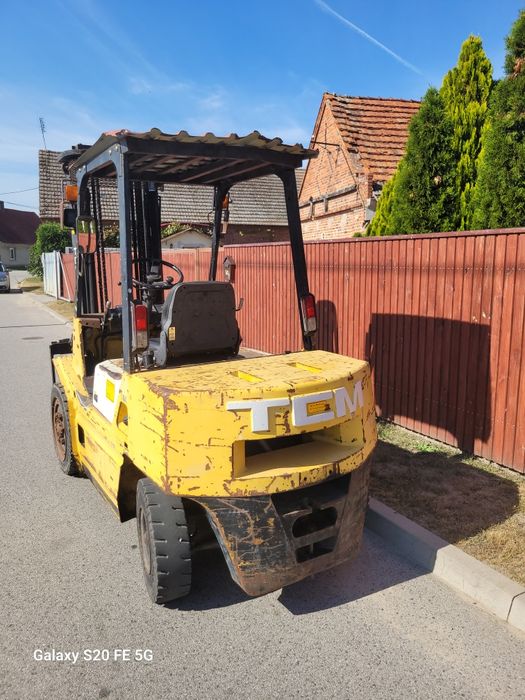 Wózek widłowy TCM FD30 diesel 3T przesów boczny