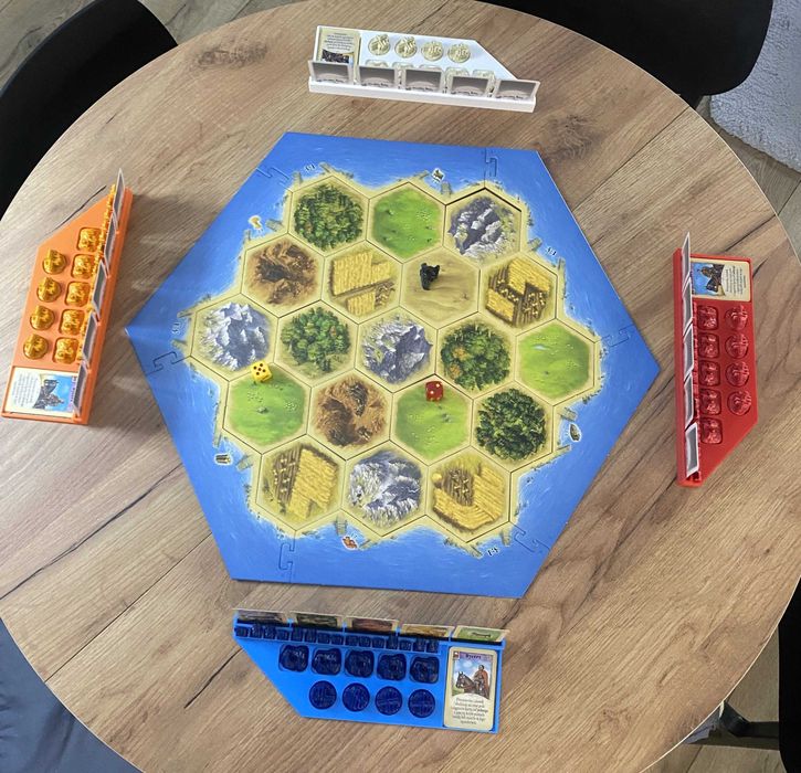 Podstawki do gry w CATAN 4 szt (PODSTAWA) // 3D print
