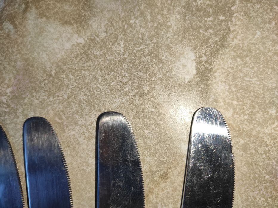 Noże Gerlach sygnowane ciężkie PRL