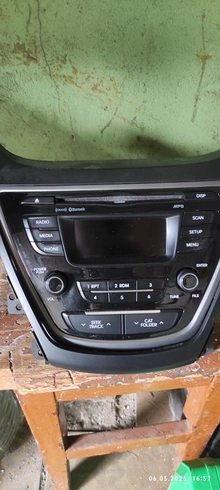 Штатная магнитола Hyundai Elantra MD