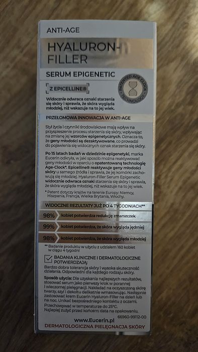 Hialuronowy Filler Epigenetic Serum 30ml