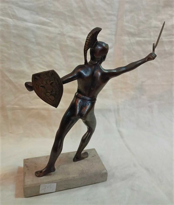 Figura Guerreiro Bronze