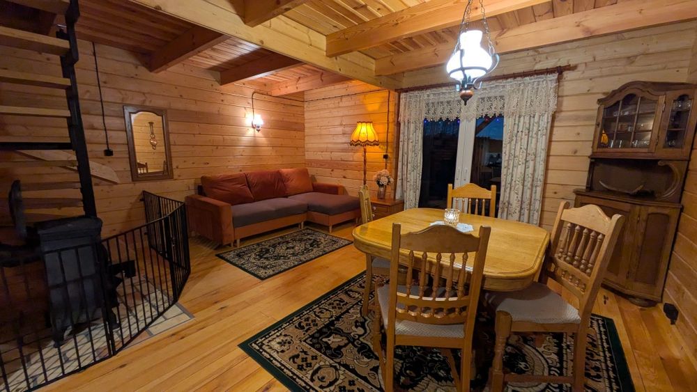 Domek na wakacje, weekend Mazury sauna staw las