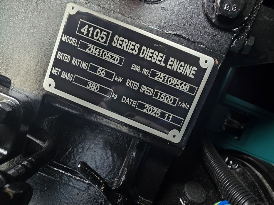 GERADOR diesel 50 kW – NOVO