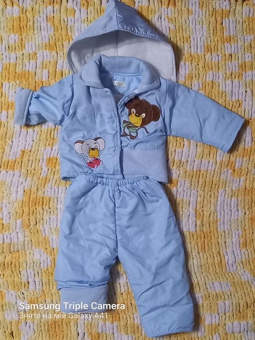 Дитячий костюм синій
