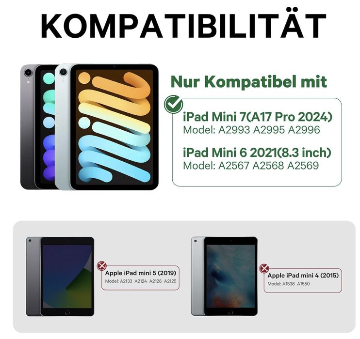 Klawiatura do iPad Mini 6 z touchpadem.