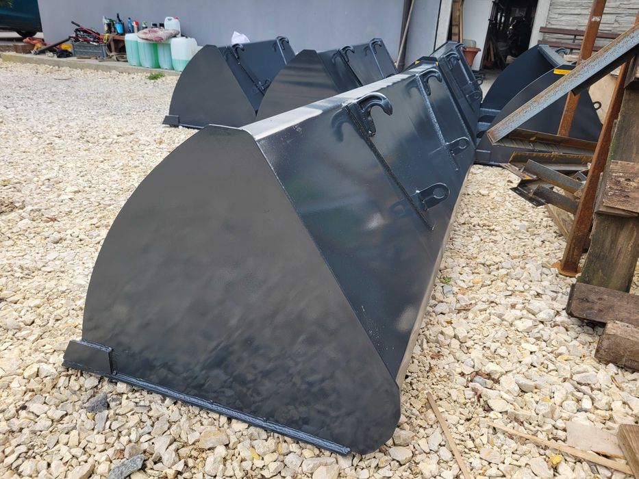 Łyżka/ łycha do tura ciągnik WZMOCNIONA do ziemi/ gruzu Lemiesz 12mm!