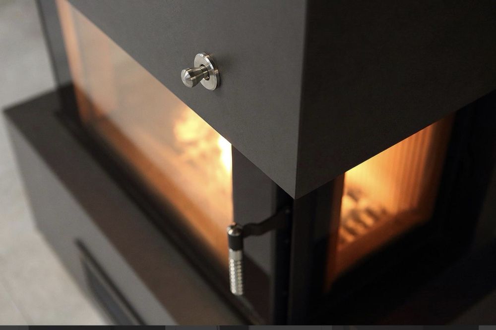 LOUIS GRAND AIR 10 kW – hybrydowy kominek na pellet i drewno kup teraz