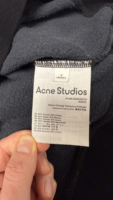 Світшот оригінал Acne Studios, розмір С (більшомірить)