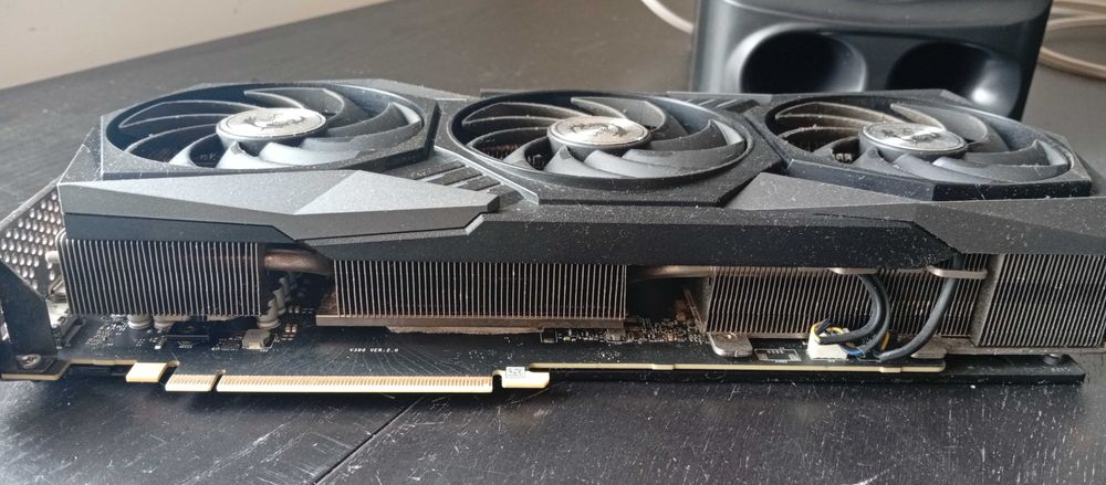 Placa gráfica gpu MSI gaming trio RTX3070