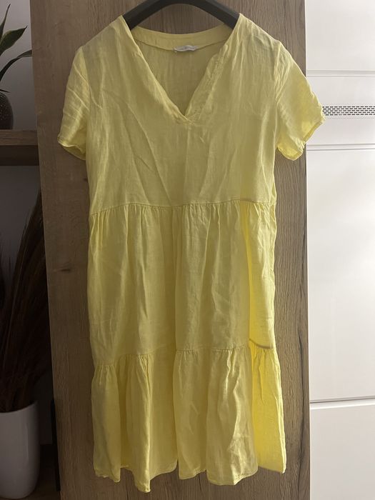 Sukienka lniana polecam