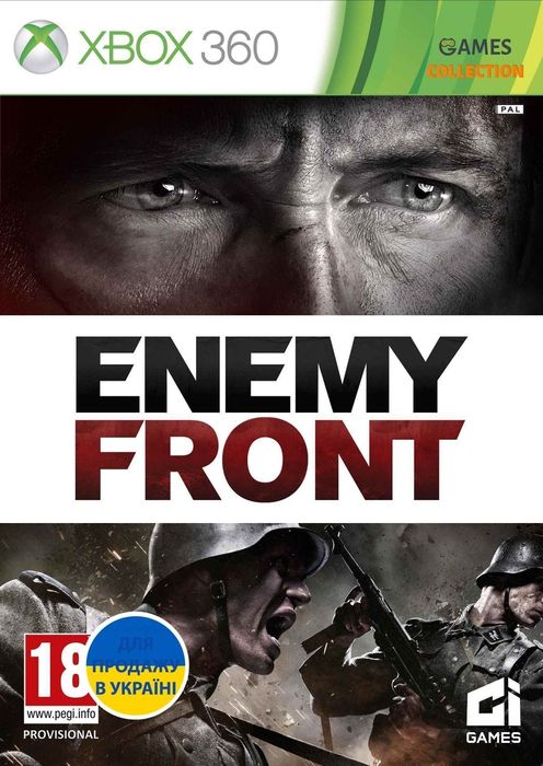 Диск Enemy Front для Xbox 360