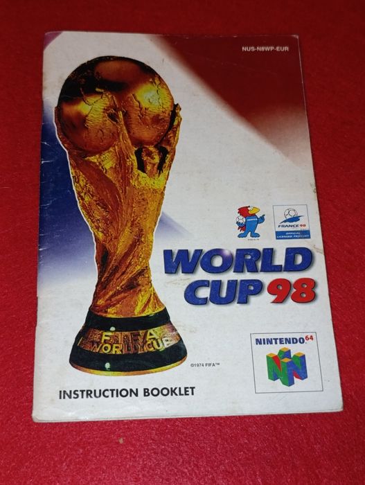 Jogo Nintendo 64 World CUP 98