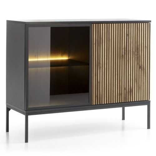 Nowość ! Komoda z frezowanym frontem i oświetleniem LED dwa kolory