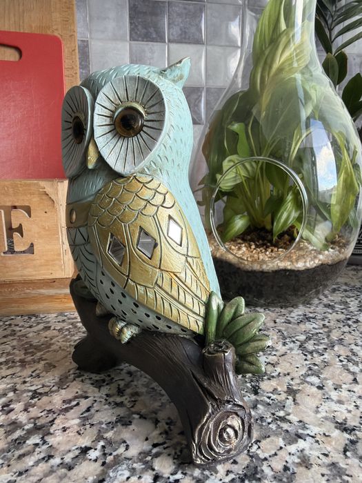 Mocho em gesso pintado