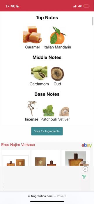 Versace Eros Najim Parfum 100ml