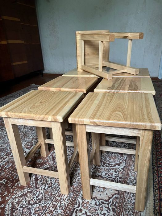 Табуретки з дерева(з  ясена)