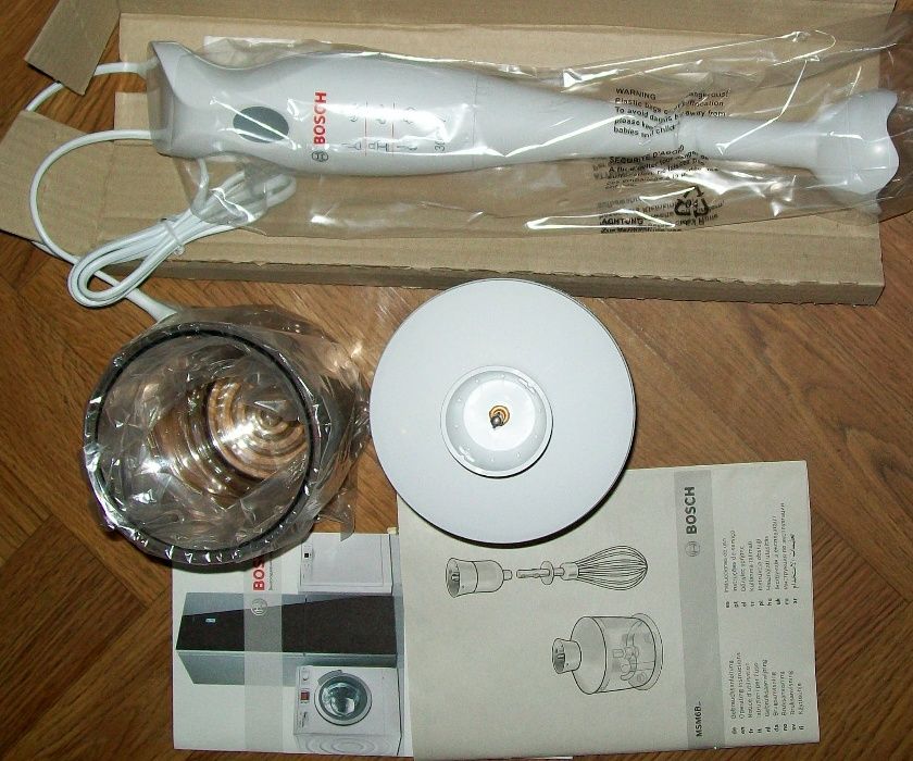 Погружной блендер Bosch MSM 6B300. Новый, в упаковке.