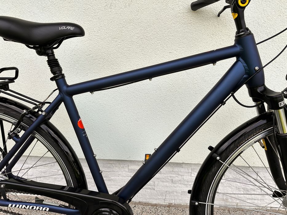 Rower WINORA - koła 28, alu, Nexus 7b, kontra, 2x amor, prądnica led