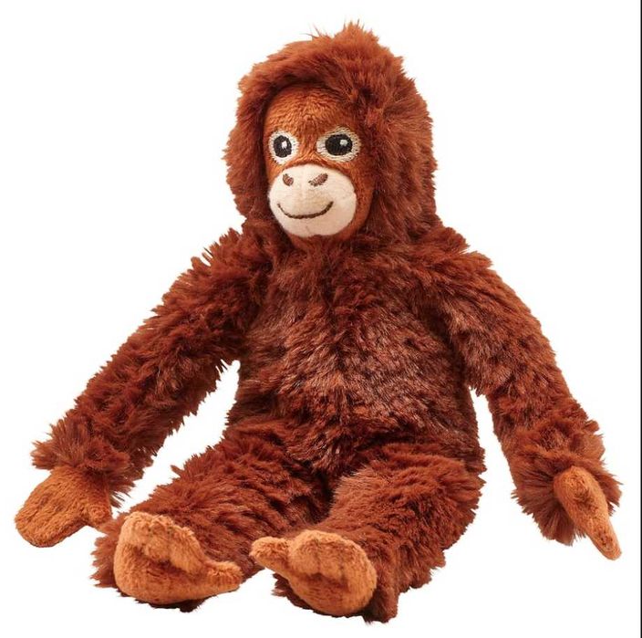 IKEA Djungelskog mini Pluszak maskotka orangutan 20 cm małpka punch