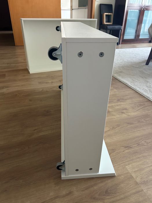 MALM Gavetões, branco, 200 cm