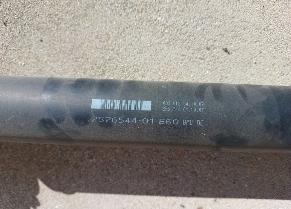 Veio transmissão central bmw e60 e61 535d