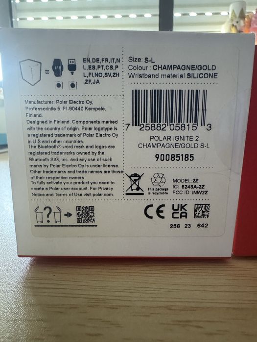 Relogio Polar Ignite 2 GPS FITNESS WATCH