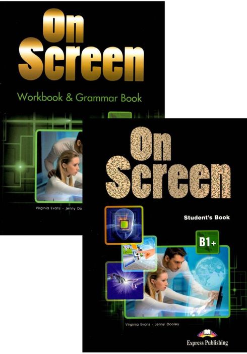 On screen B1+ students book workbook