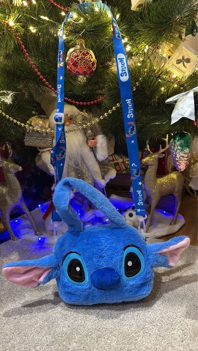 Сумка Стіч на блискавці