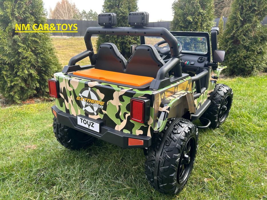 Udźwig 100kg 2os. 4x4 800W 24V samochód  na akumulator terenowe lakier