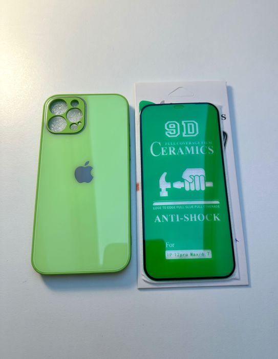 Nowe Etui, Case, Obudowa iPhone 12 PRO MAX, szkło ekran