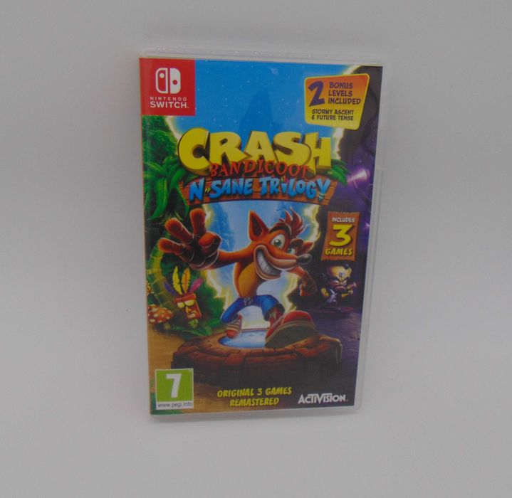 Crash Bandicoot N. Sane Trilogy  Nintendo Switch
