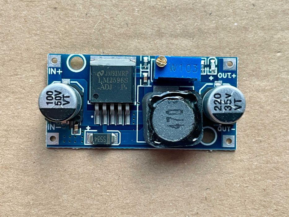 Готовий DIY DC-DC понижуючий модуль на LM2596 — 10 шт