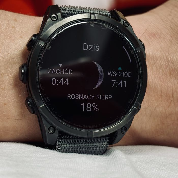 Garmin Fenix 8 47 mm, Sapphire Carbon Grey, Titanium, gwarancja