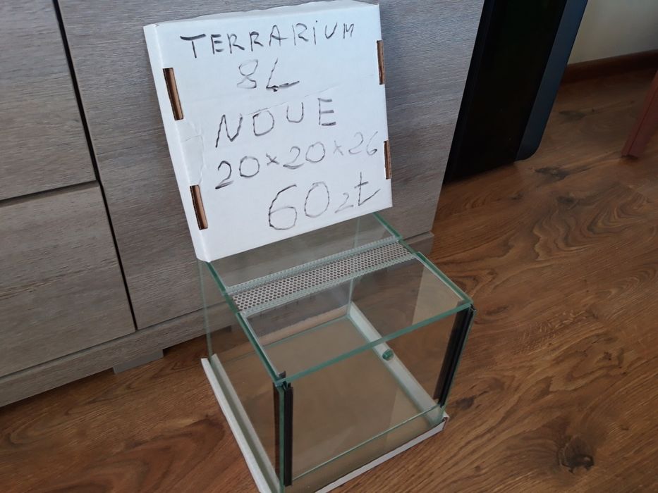 Terrarium 8L NOWE